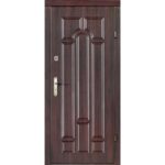 вхідні двері арка темний горіх