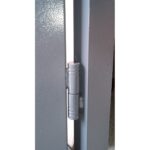 Вхідні двері 1200 mm Технічні 2 листа металу сірі - Зображення 5